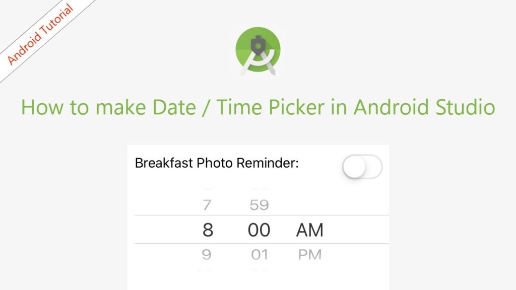 Scrolling Date/Time Picker in Android Kotlin/JAVA | Number Picker – Coders  In C